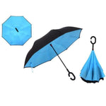 Revolutionary Upside Down Reverse Double Skin Umbrella