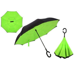 Revolutionary Upside Down Reverse Double Skin Umbrella