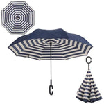 Revolutionary Upside Down Reverse Double Skin Umbrella