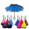 Revolutionary Upside Down Reverse Double Skin Umbrella