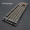 STEAMPUNK STYLED TYPEWRITER KEYCAPS – MECHANICAL KEYBOARD SWITCH