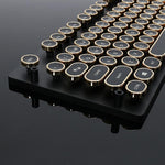 STEAMPUNK STYLED TYPEWRITER KEYCAPS – MECHANICAL KEYBOARD SWITCH