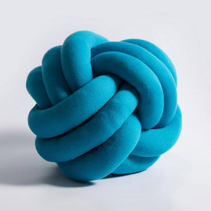 Handmade Knot Ball Pillow