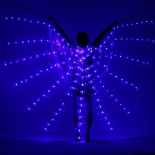 LED Butterfly Wings – 360 Degree Costume Wings – Light Up Wings