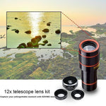 ThinkZoom™ 12x Zoom Telephoto HD Camera Lens for iPhone, Samsung and Android Smartphones