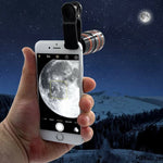 ThinkZoom™ 12x Zoom Telephoto HD Camera Lens for iPhone, Samsung and Android Smartphones