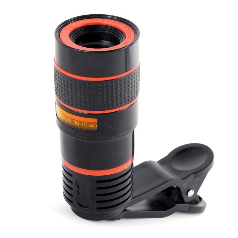 ThinkZoom™ 12x Zoom Telephoto HD Camera Lens for iPhone, Samsung and Android Smartphones