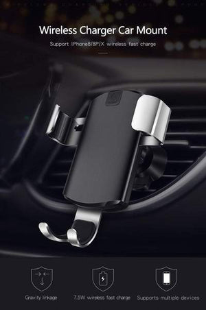 Qi Wireless Charger Mount
