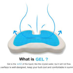 Cooling Gel Memory Foam Orthopedic Seat Cushion