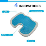 Cooling Gel Memory Foam Orthopedic Seat Cushion
