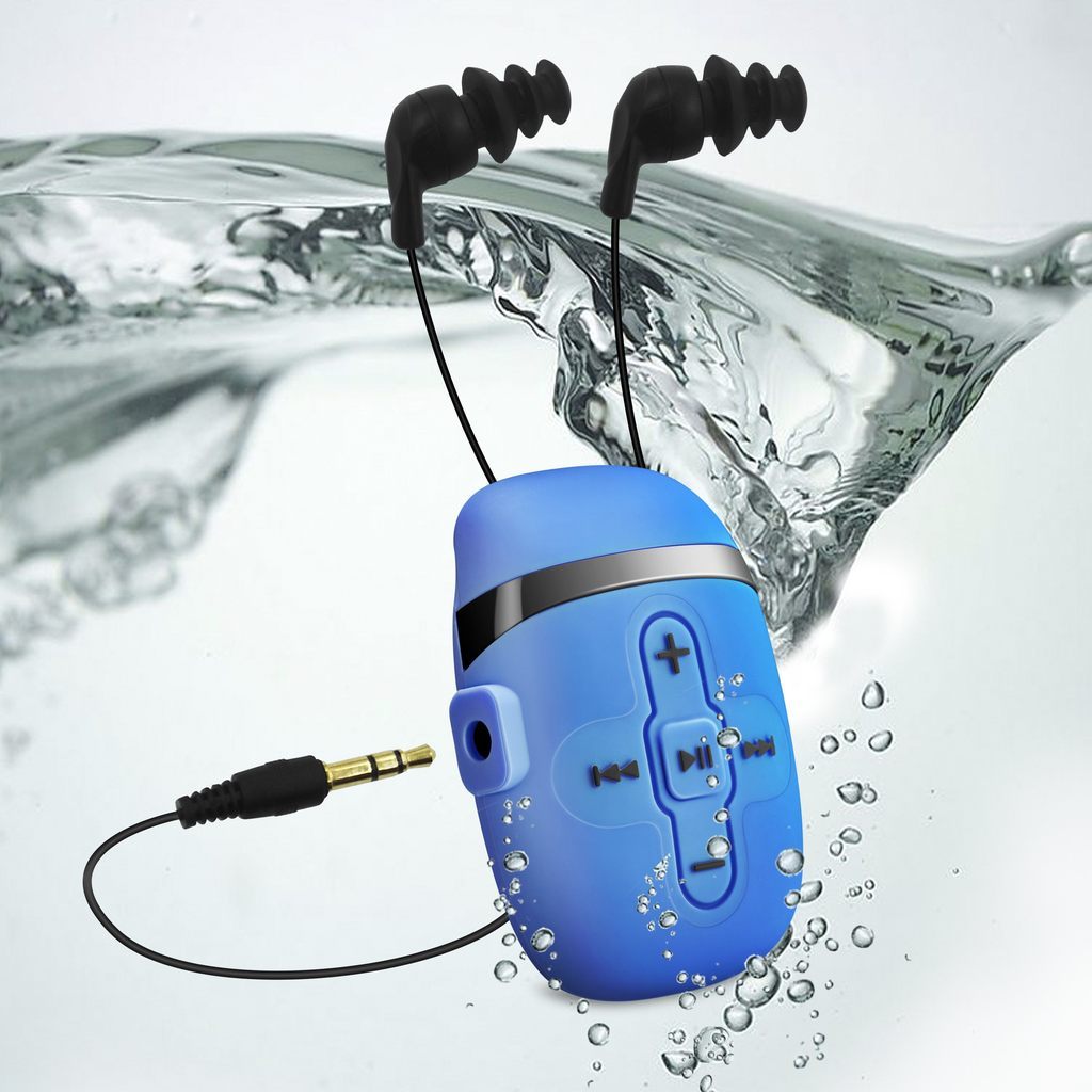 Waterproof MP3 Player For Swimming Headphones