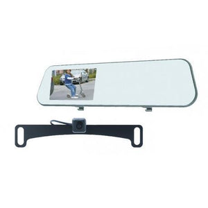 Dash Cam with Mirror Monitor & Back-Up Camera