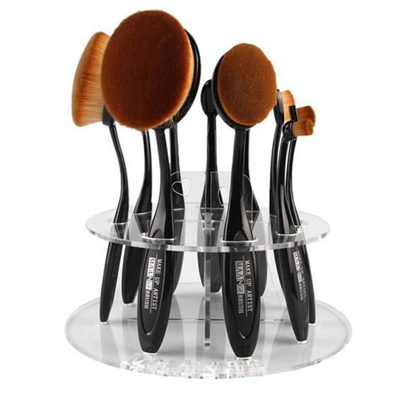 10 PC Oval Brush Set