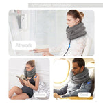 Expandable Pain-Relief Neck Pillow Collar