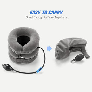 Expandable Pain-Relief Neck Pillow Collar