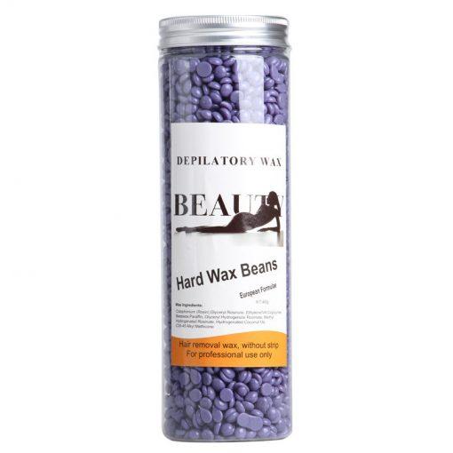 400G LAVENDER PEARL WAX – HAIR REMOVAL BEANS