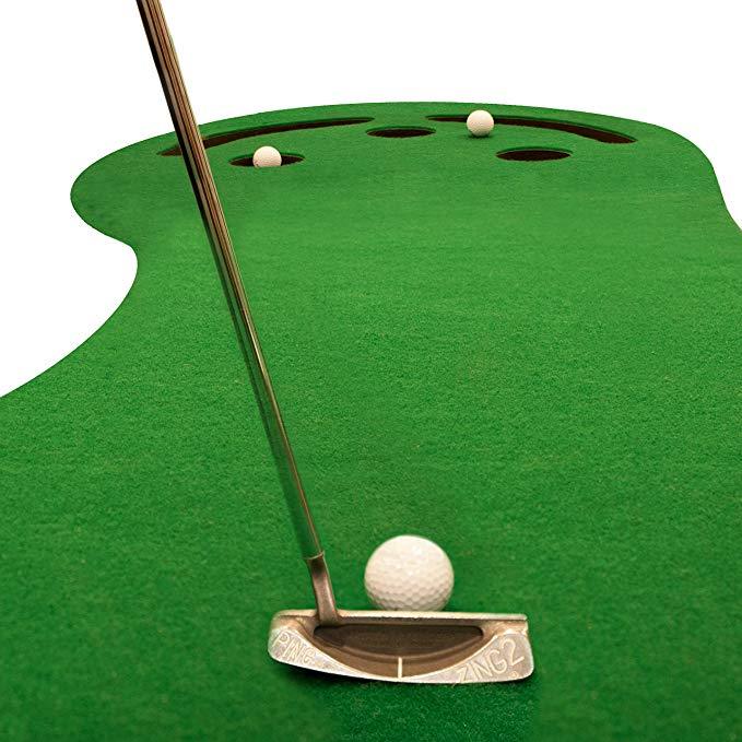 Putt It Anywhere Practice Putting Green Indoor and Outdoor (9-feet x 3-feet)