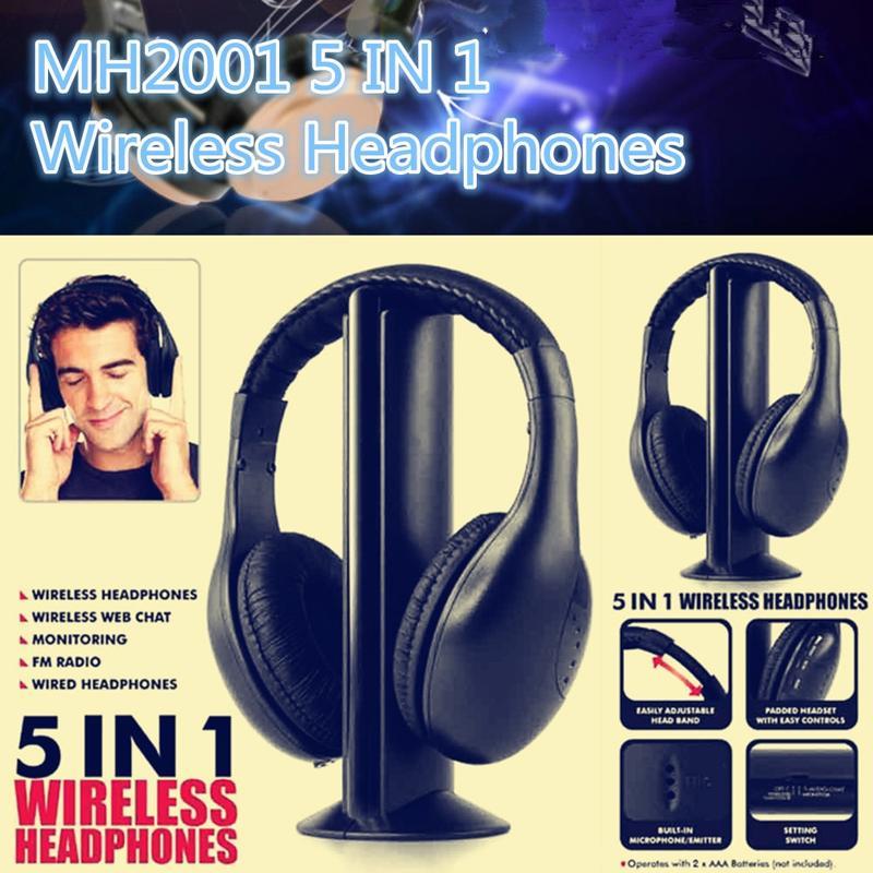 Bluetooth Wireless TV Headphone