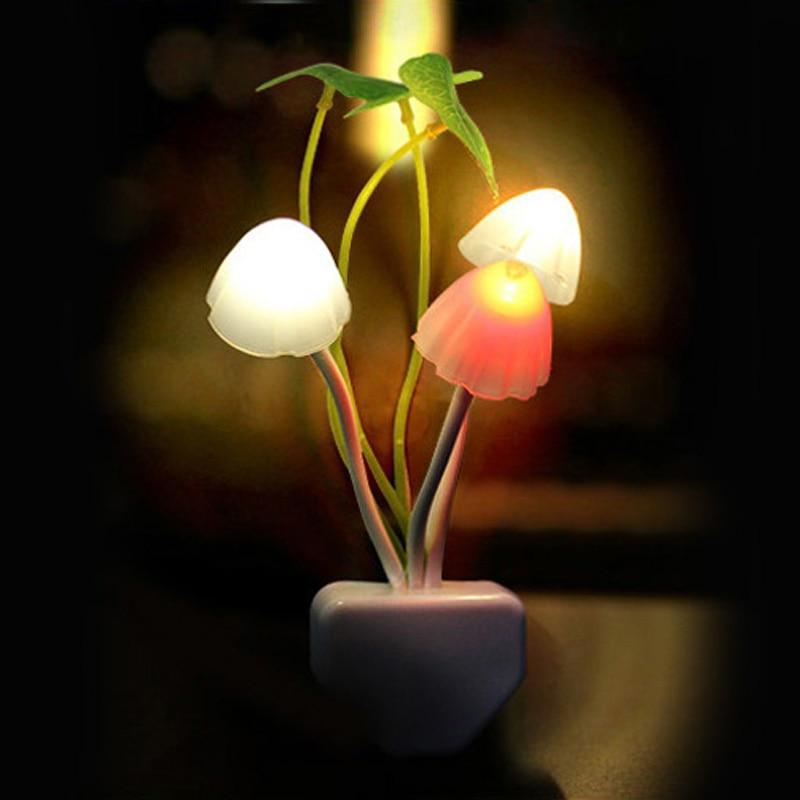 Night Lights Mushroom Led Lamp