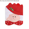 Santa Claus Mrs. Claus Cap Chair Covers