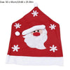 Santa Claus Mrs. Claus Cap Chair Covers