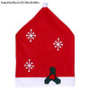 Santa Claus Mrs. Claus Cap Chair Covers