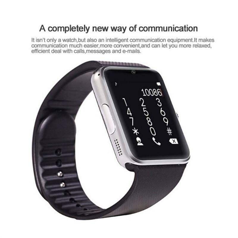 Smartwatch with SIM Card Slot and 2.0MP Camera for iPhone / Samsung and Android Phones