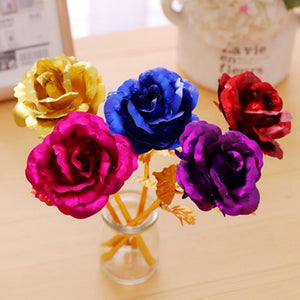 24k Gold Trimmed Rose