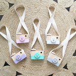 Cute Wooden Camera Toy