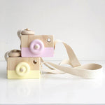 Cute Wooden Camera Toy