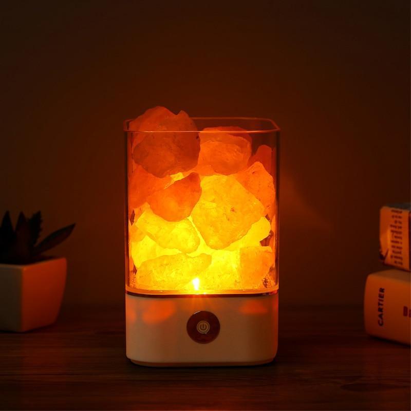 USB Crystal Salt Lamp (7 Colors Option)