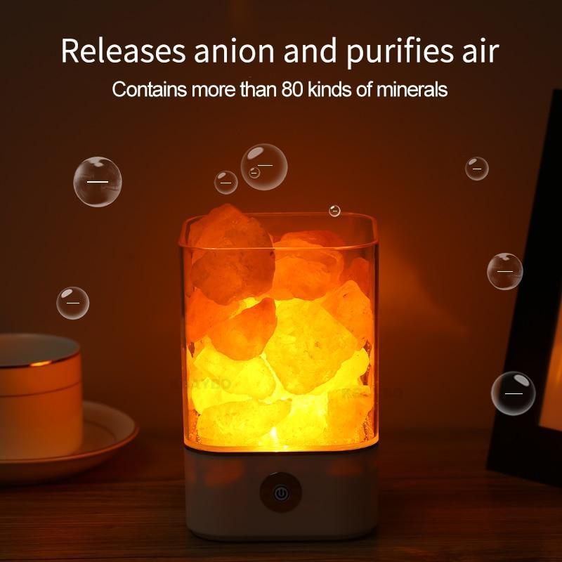 USB Crystal Salt Lamp (7 Colors Option)