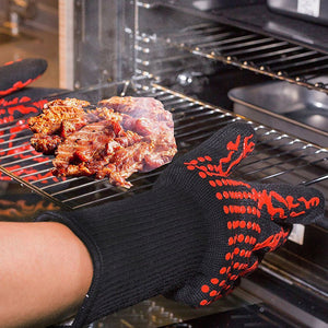 932°F Extreme Heat Resistant Barbecue Gloves