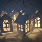 1.5M 10pcs LED Christmas Tree House Style Fairy Light