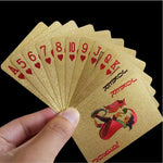 24K Gold Playing Cards