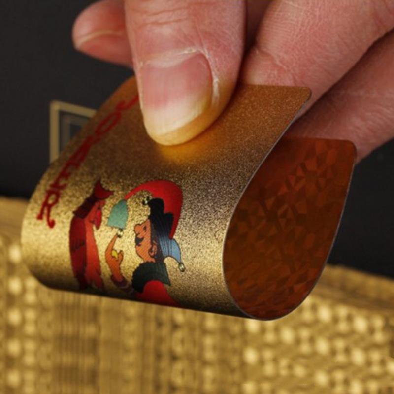 24K Gold Playing Cards