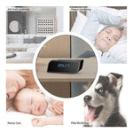 Bedside Clock Video camera with Night Vision and Motion Detection