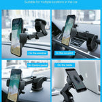 Automatically Locking Windshield Phone Holder, Universal Fit