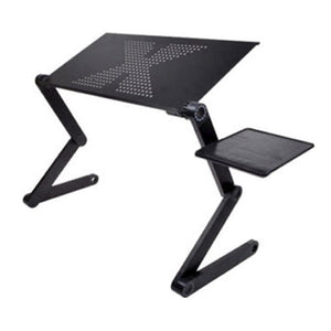 Ergonomic laptop table stand