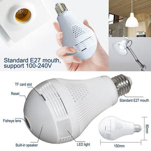 Panoramic Light Bulb Camera