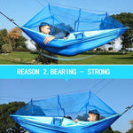 Outdoor Mosquito Free Parachute Hammock