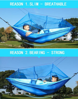 Outdoor Mosquito Free Parachute Hammock