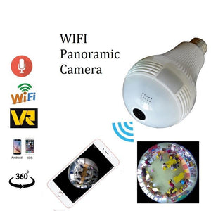 Panoramic Light Bulb Camera