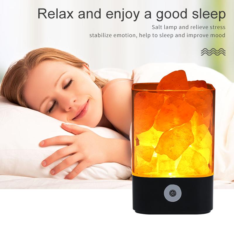 Himalayan Salt led lamp Air Purifier