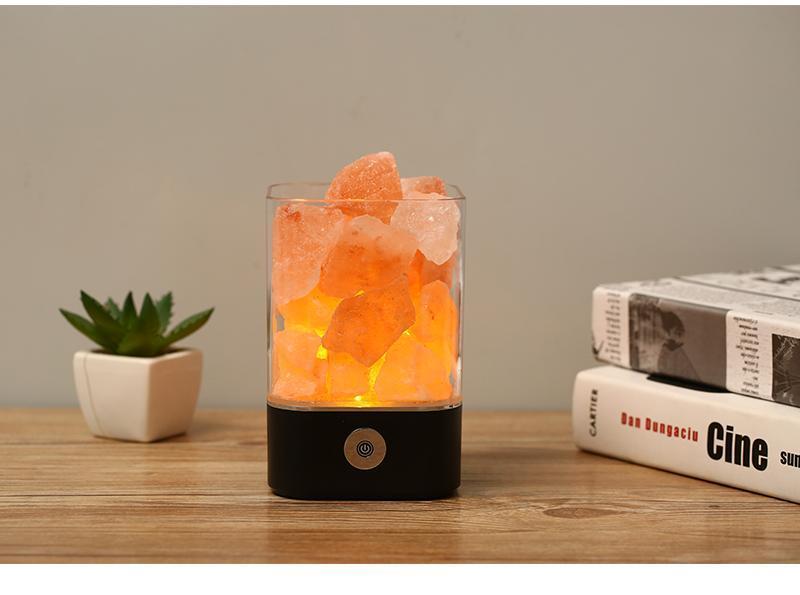 USB Crystal Salt Lamp (7 Colors Option)