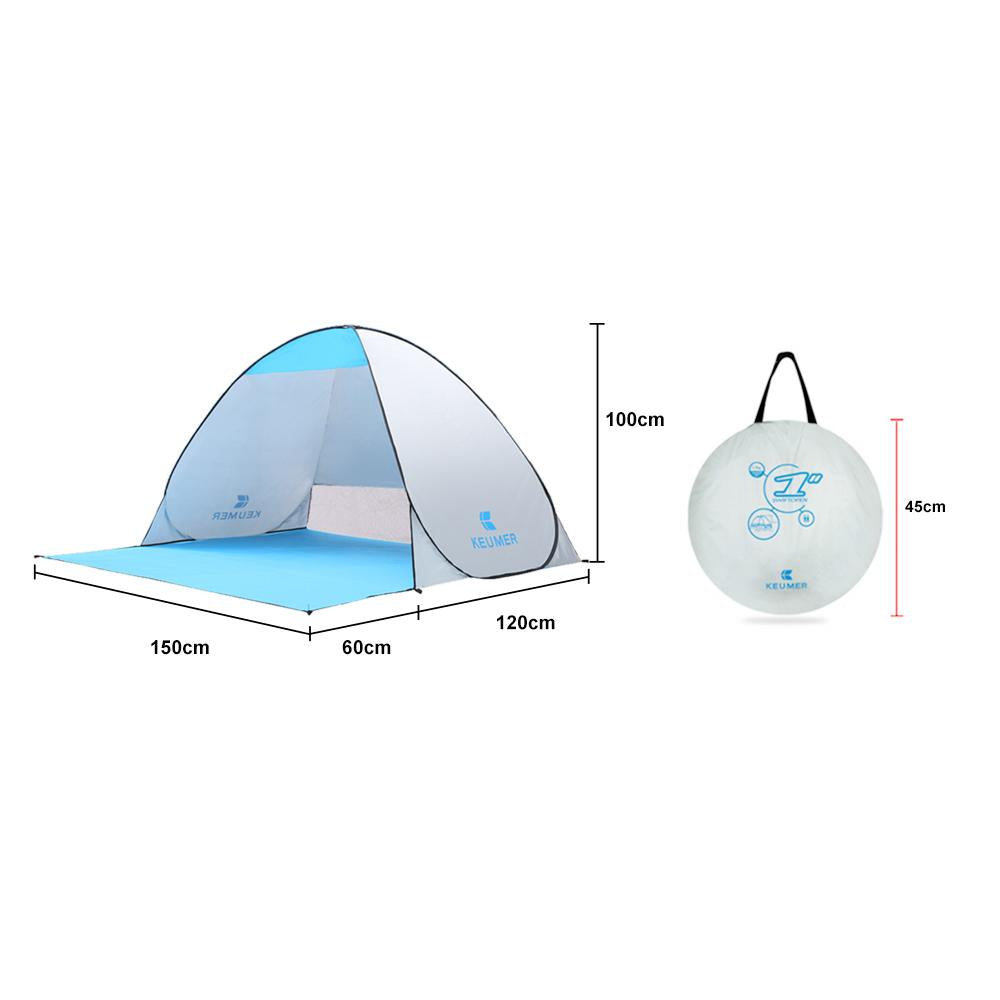 Pop Up Anti UV Beach Tent