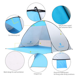 Pop Up Anti UV Beach Tent