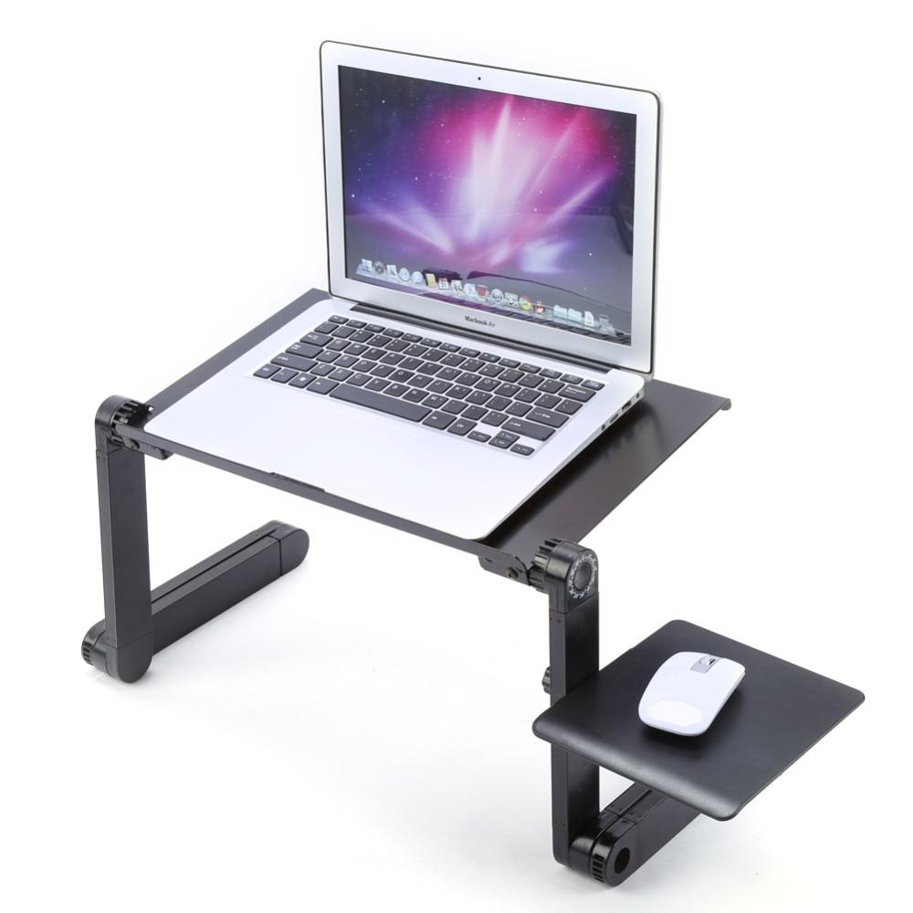 Ergonomic laptop table stand