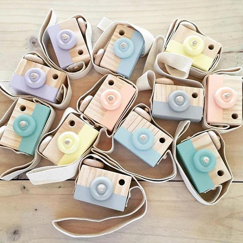 Cute Wooden Camera Toy