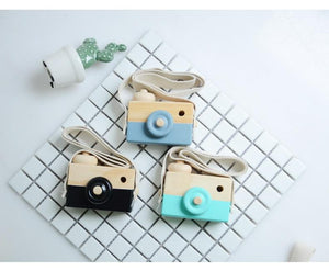 Cute Wooden Camera Toy